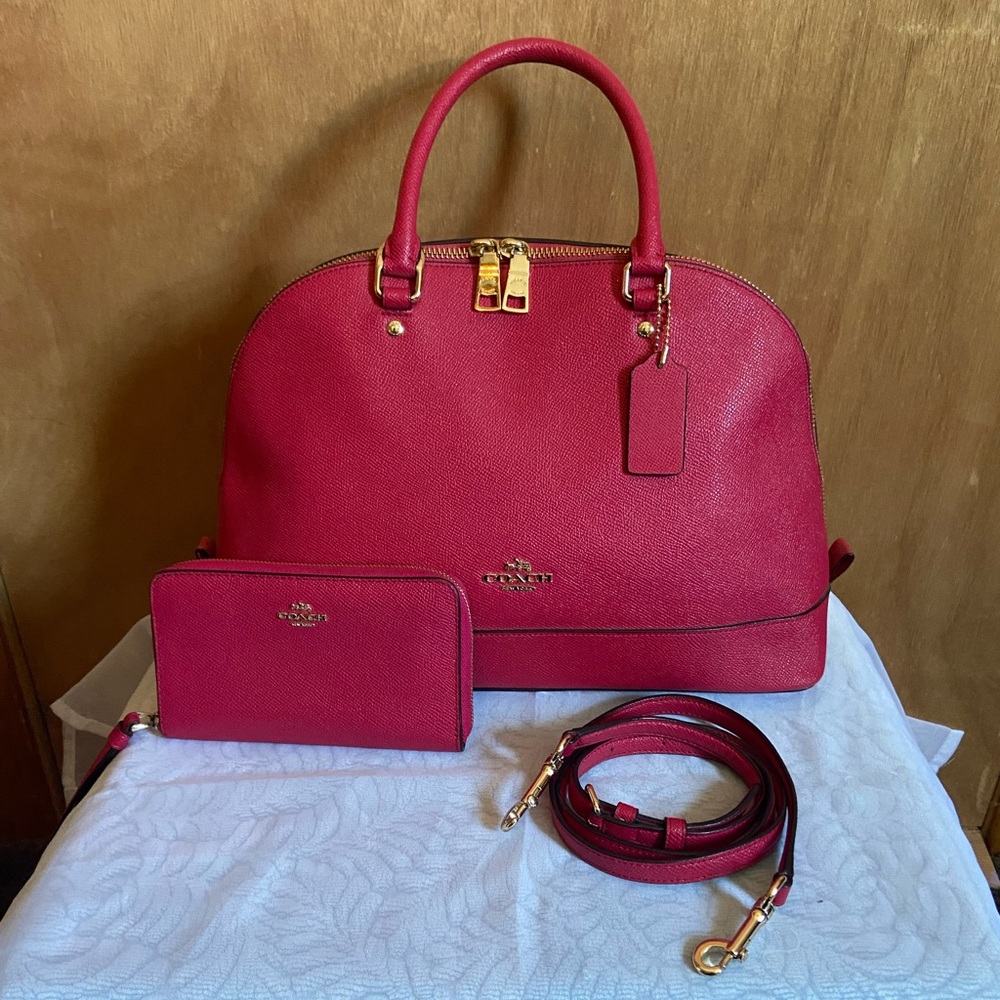 Coach Bag and Matching Wallet
